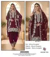 Hoor Tex 489 A To D Heavy Georgette Zarkan Pakistani Salwar Suit Wholesalers In India